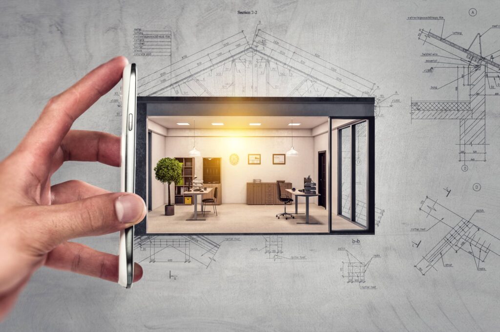 Bauplan mit Vorstellungskraft