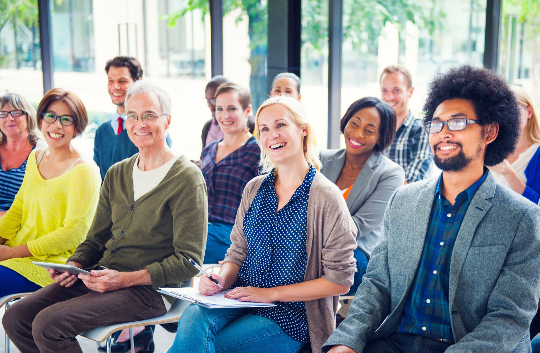 Sitzung einer Wohnungseigent&uuml;mergemeinschaft.